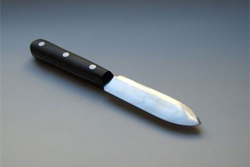 Kittmesser, rostfrei und poliert