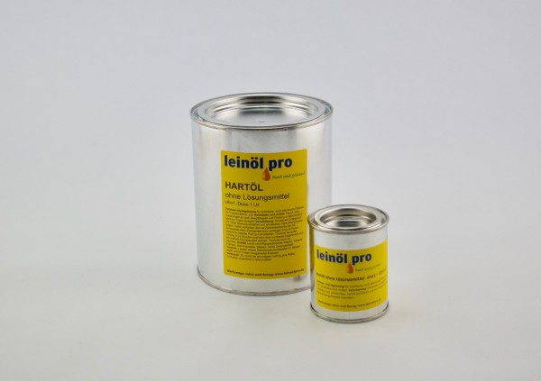 Hartöl ohne Lösemittel, Blechdöschen 125 ml