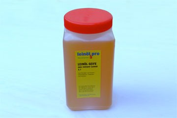 Leinölseife