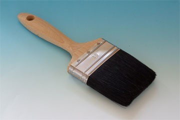 Profi-Lackpinsel schwarz 80 mm